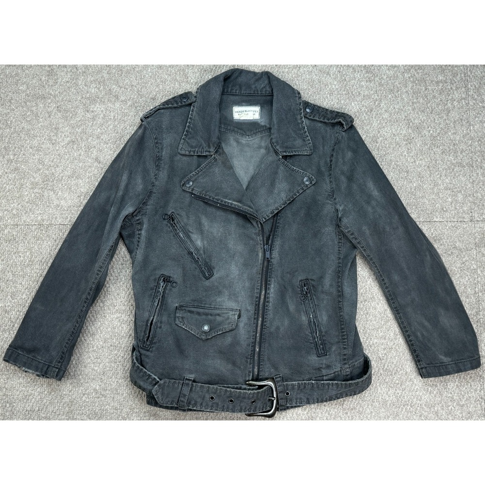 Denim &‎ Supply Ralph Lauren Vintage Women's Motorcycle Riding Jacket Size Large